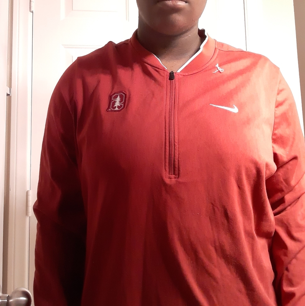 MENS XL Nike Stanford Zip Up Sweater